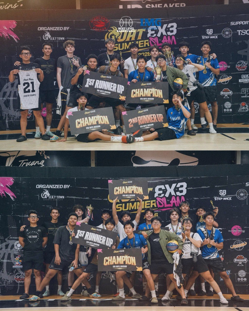 Next Level at the GOAT 3x3 Summer Slam